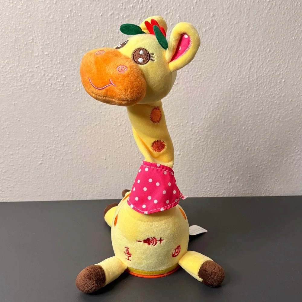 Unbranded Dancing Talking Giraffe Kids Toy Yellow Excellent Musical Interactive
